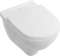 Комплект Унитаз подвесной Villeroy & Boch O.Novo 5660HR01 alpin, безободковый + Кнопка Viconnect 9224 9061 хром + Инсталляция 9224 6100