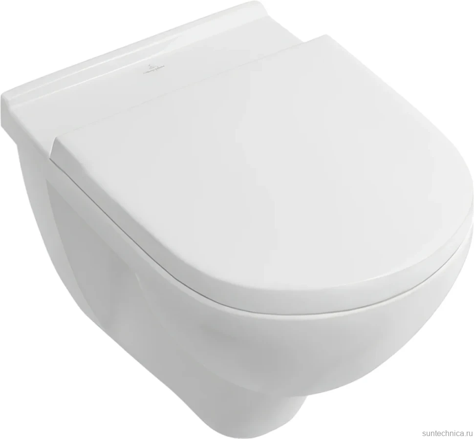 Комплект Унитаз подвесной Villeroy & Boch O.Novo 5660HR01 alpin, безободковый + Кнопка Viconnect 9224 9061 хром + Инсталляция 9224 6100