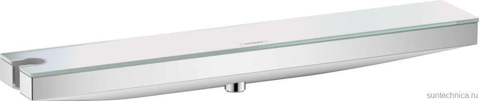 Шланговое подключение Hansgrohe Rainfinity Porter 500 26843000 с полкой и держателем