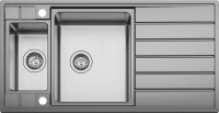 Мойка кухонная Seaman Eco Roma SMR-9750B2 с клапан-автоматом Мойка кухонная Seaman Eco Roma SMR-9750B2 с клапан-автоматом