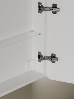 Зеркало-шкаф Sancos Diva DIV800 80, с подсветкой, белый