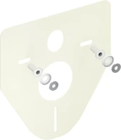 Комплект Унитаз подвесной Duravit White Tulip 2576092000 безободковый + Крышка 0027090000 с микролифтом, петли хром + Звукоизоляция TECE Profil TECEprofil 9 200 010 + Инсталляция TECEprofil Uni 2.0 9300302 + Кнопка TECEsolid 9240431 хром + Крепления TECEp