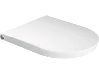 Комплект Унитаз подвесной Duravit White Tulip 2576092000 безободковый + Крышка 0027090000 с микролифтом, петли хром + Звукоизоляция TECE Profil TECEprofil 9 200 010 + Инсталляция TECEprofil Uni 2.0 9300302 + Кнопка TECEsolid 9240431 хром + Крепления TECEp