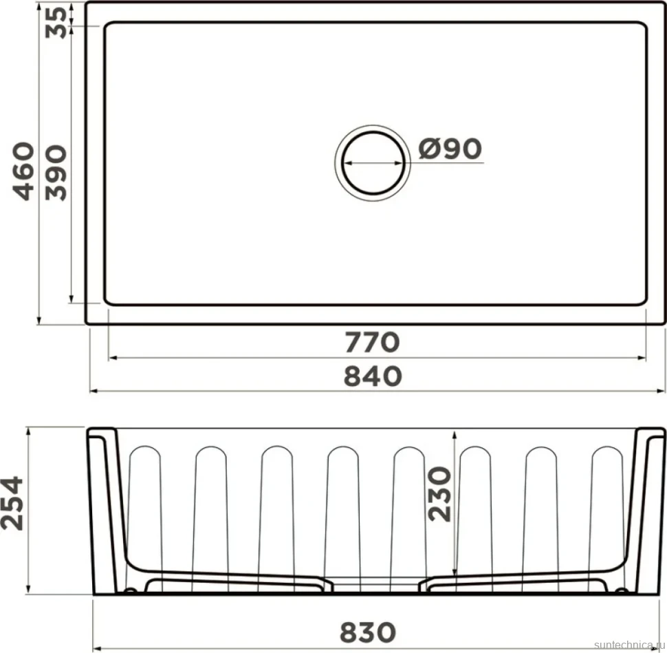Комплект Мойка Omoikiri Mikura 83-WH белая + Измельчитель Nagare slim 1250-AZ azur blue