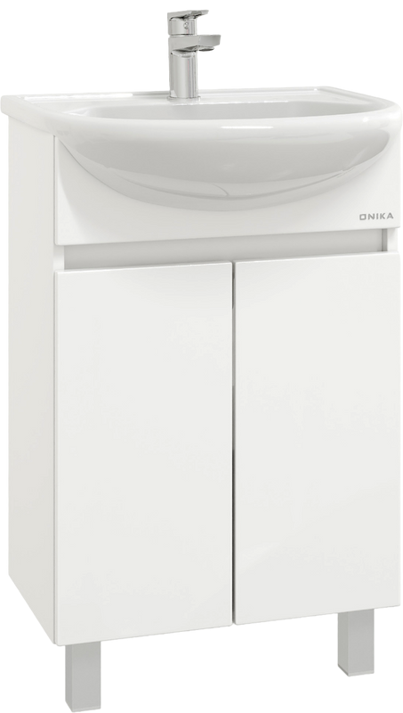 Тумба под раковину Onika Милтон 60 напольная, белая