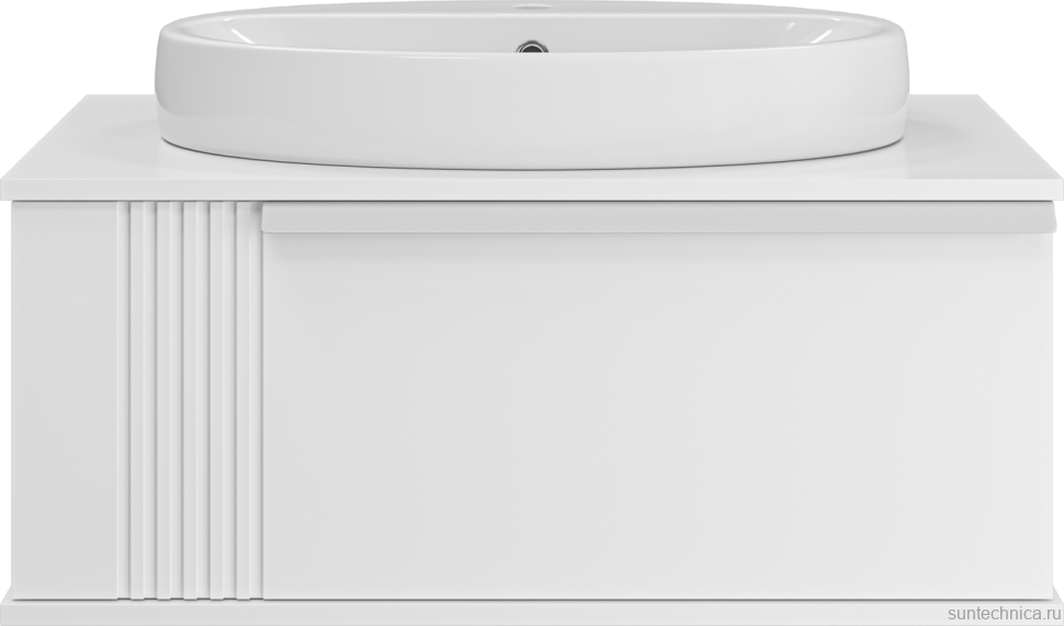 Мебель для ванной комнаты Brevita Savoy 80 подвесная, белая