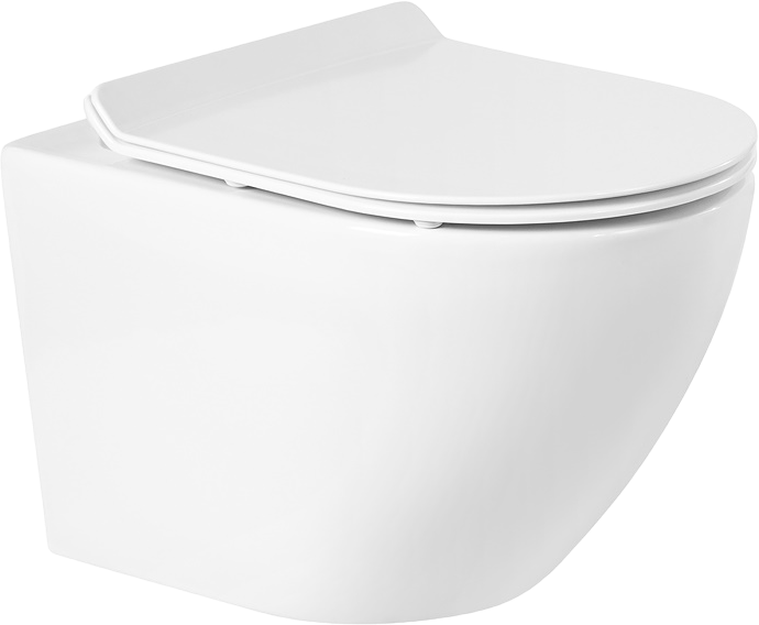 Комплект Унитаз подвесной BelBagno Sfera-r BB046CHR безободковый, крышка BB2111SC, инсталляция BB002-80 с кнопкой BB014-SR-BIANCO