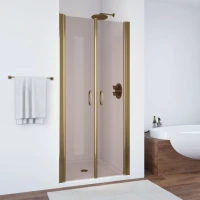 Душевая дверь в нишу Vegas Glass E2P 70 05 05 профиль бронза, стекло бронза