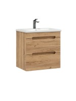 Тумба с раковиной SanStar Diva 50 подвесная, Gold Kraft, раковина Moduo 50