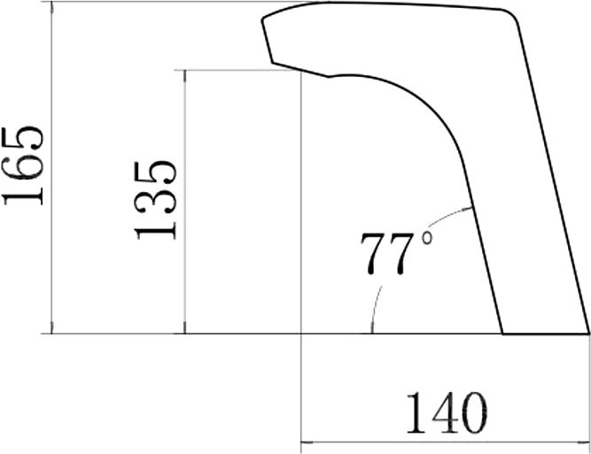 Смеситель для раковины Fashun A511-1 хром