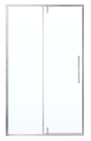 Душевая дверь в нишу Vincea Slim-N VDP-4SN100CL 100x195, профиль хром