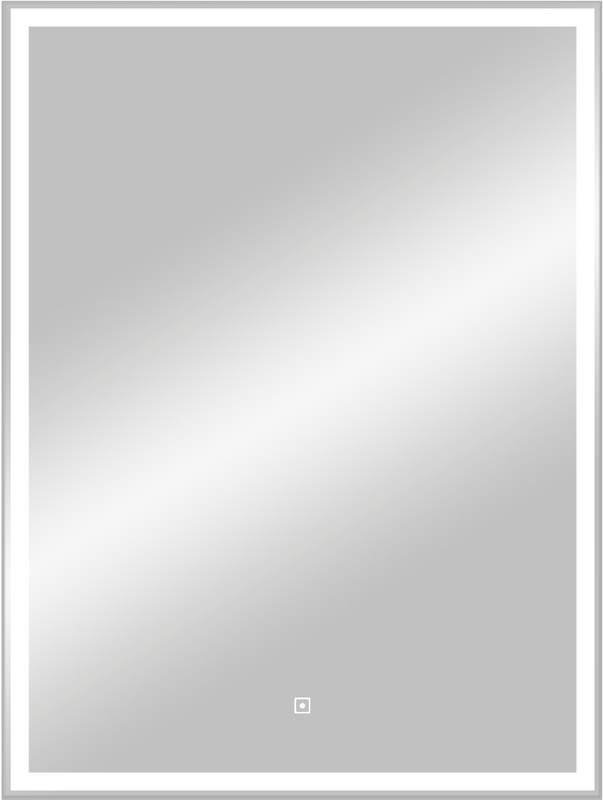 Зеркало CONTINENT Strong 60х80 с подсветкой