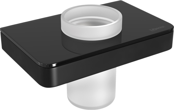 Стакан Lemark Glass line 9732036 матовый черный