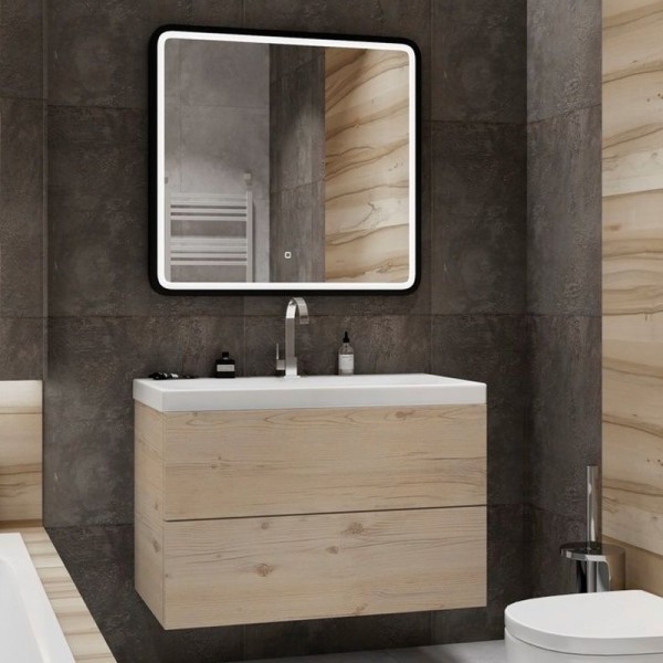 Мебель для ванной комнаты Art&Max Verona-Push 80 гаскон пайн светлый