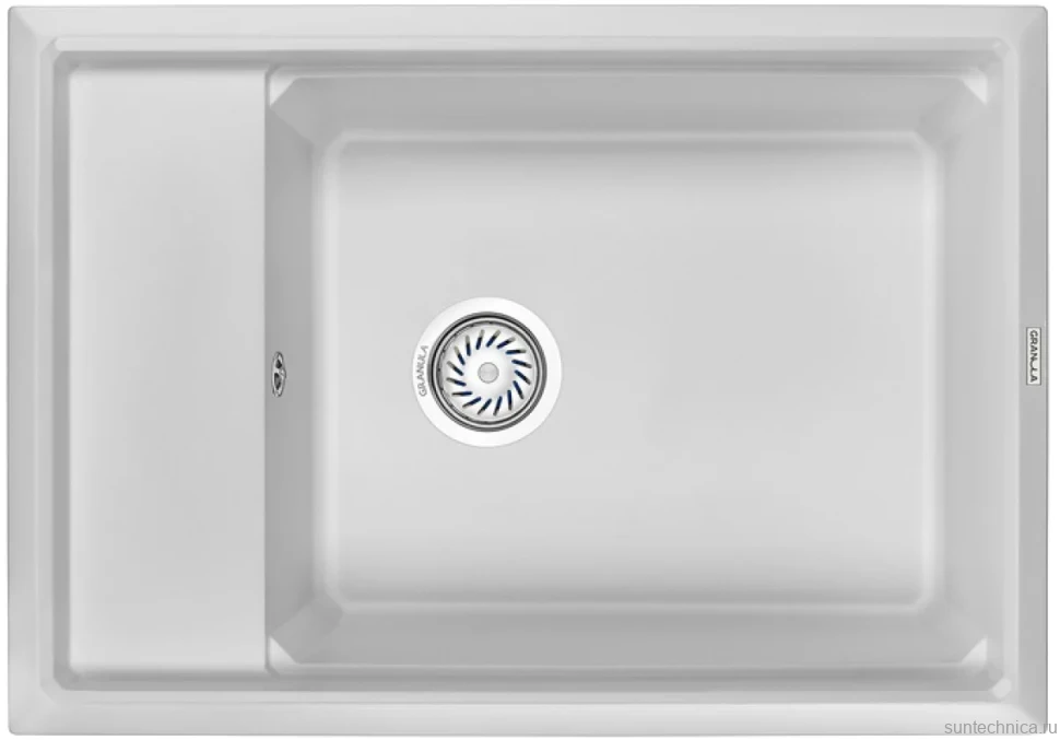 Мойка кухонная Granula Kitchen Space 7305, арктик