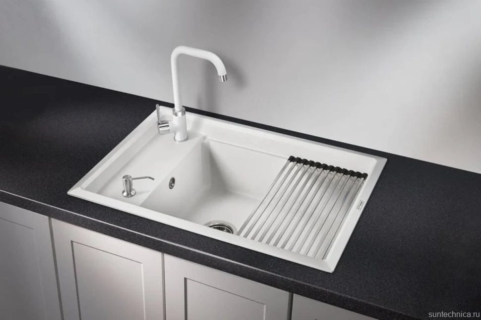 Мойка кухонная Granula Kitchen Space 7305, арктик