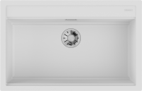 Комплект Мойка Omoikiri Kitagawa 79-LB-WH белая + Измельчитель Nagare slim 900