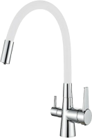 Смеситель для кухни Haiba HB858-8 белый