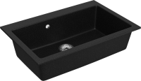 Мойка кухонная Domaci Болонья М-39-002 черная Мойка кухонная Domaci Болонья М-39-002 черная