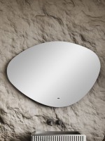 Зеркало CONTINENT Led Alma 100х70 см, сенсорное, с теплой подсветкой