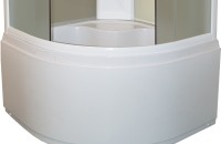 Душевая кабина Parly Effect TMF901 85х85, с высоким поддоном, без крыши, профиль белый, стекло матовое