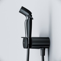 Гигиенический душ AM.PM Like F0202622 С ВНУТРЕННЕЙ ЧАСТЬЮ, со смесителем, черный