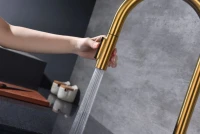 Смеситель для кухни Paulmark Universal Un213880-BG брашированное золото Смеситель для кухни Paulmark Universal Un213880-BG брашированное золото