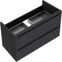 Тумба под раковину без столешницы Allen Brau Fantasy 2.0 100 матовый антрацит