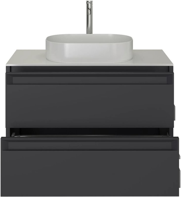 Тумба под раковину без столешницы Allen Brau Fantasy 2.0 100 матовый антрацит