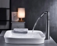 Смеситель для раковины Haiba HB11813-7 черный Смеситель для раковины Haiba HB11813-7 черный