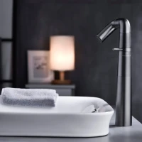 Смеситель для раковины Haiba HB11813-7 черный Смеситель для раковины Haiba HB11813-7 черный