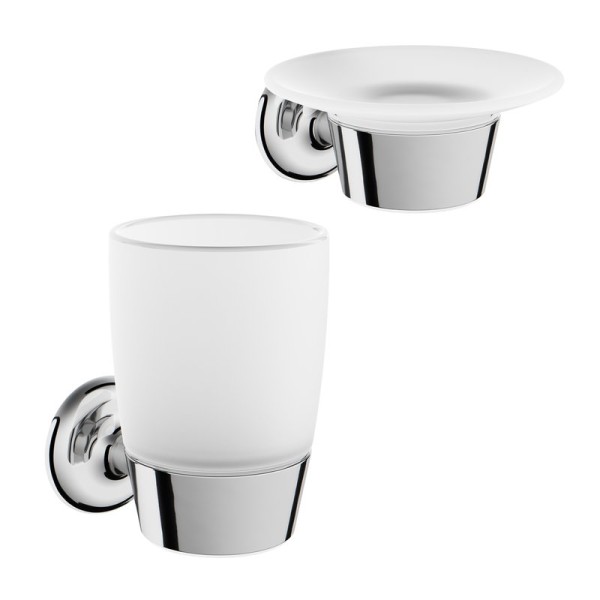 Набор Стакан AM.PM Like A8034300 + Мыльница A8034200