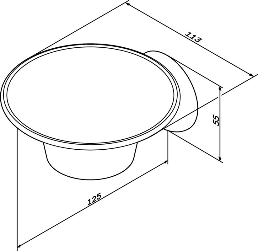 Набор Стакан AM.PM Like A8034300 + Мыльница A8034200