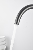 Смеситель для кухни BELZ B76801-3 вороненая сталь