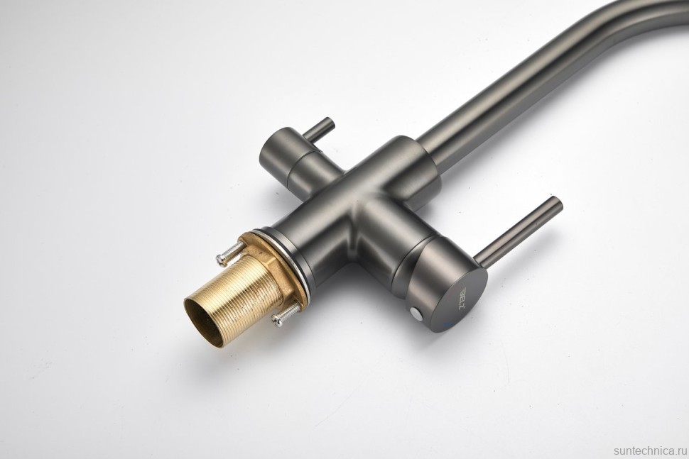 Смеситель для кухни BELZ B76801-3 вороненая сталь