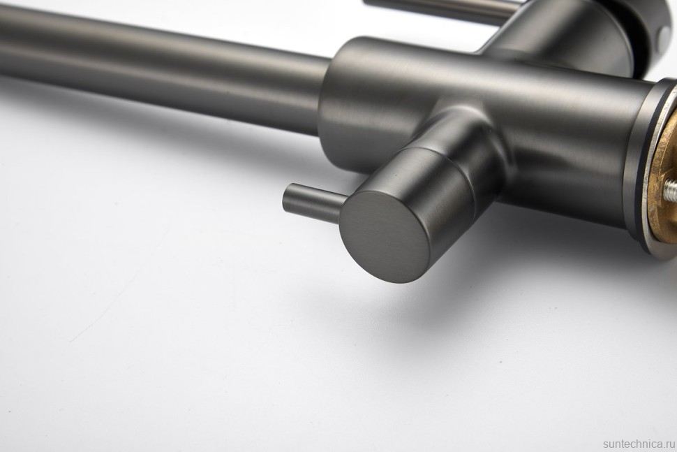 Смеситель для кухни BELZ B76801-3 вороненая сталь