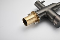 Смеситель для кухни BELZ B76801-3 вороненая сталь