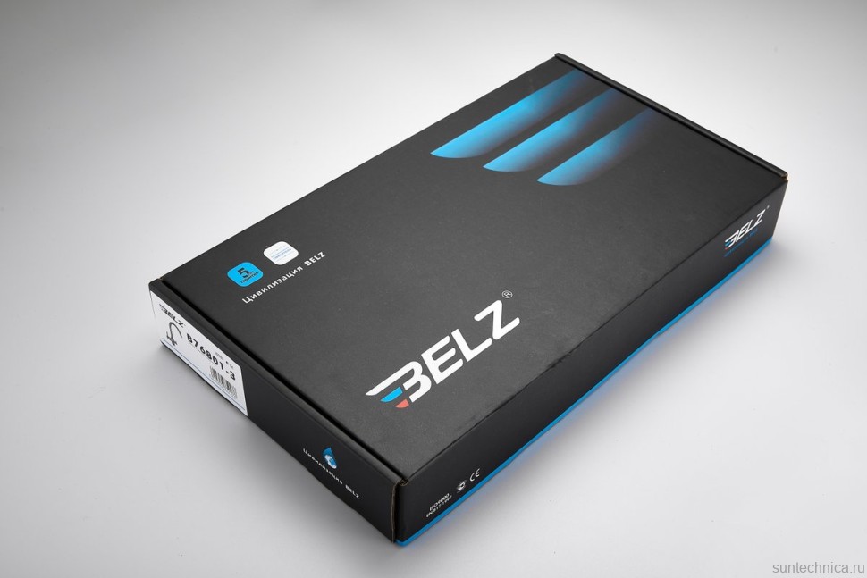 Смеситель для кухни BELZ B76801-3 вороненая сталь