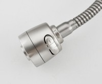 Смеситель для кухни Frap F44899-1 с гибким изливом, сатин