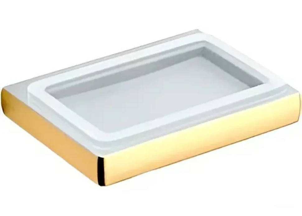 Набор Стакан Colombo Design Lulu B6202.gold + Мыльница B6201.gold