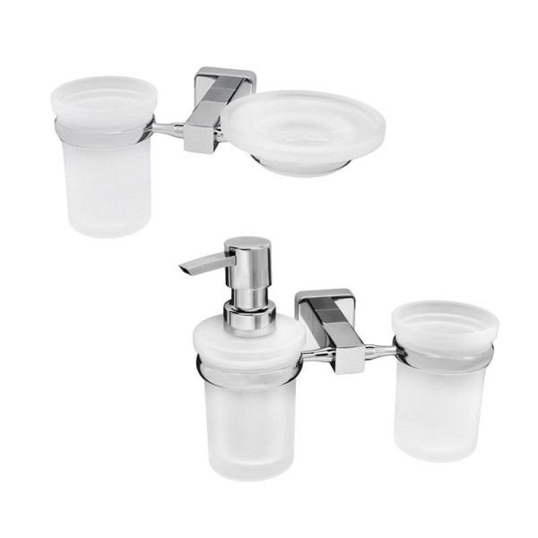 Набор Стакан Wasserkraft Lippe K-6526 + Дозатор K-6589