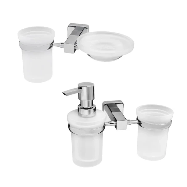 Набор Стакан Wasserkraft Lippe K-6526 + Дозатор K-6589