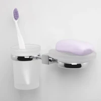 Набор Стакан Wasserkraft Lippe K-6526 + Дозатор K-6589 Набор Стакан Wasserkraft Lippe K-6526 + Дозатор K-6589