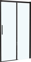 Душевой уголок RGW Leipzig LE-12B+90 см (157-161)x90x195 профиль черный матовый, стекло прозрачное