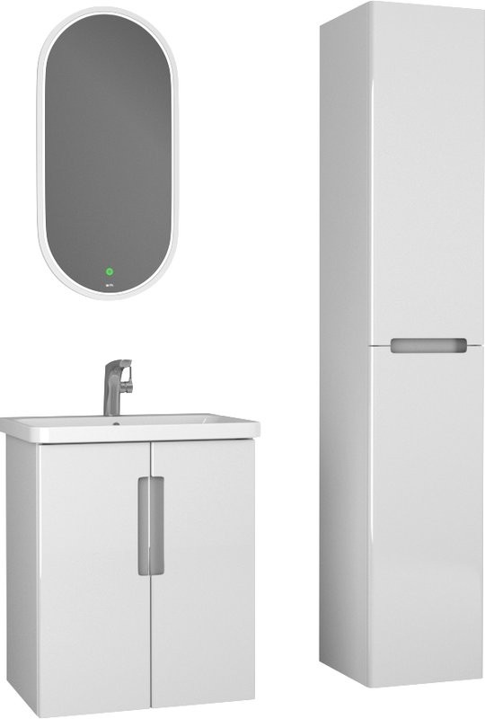 Тумба с раковиной Owl 1975 Runn подвесная, 60