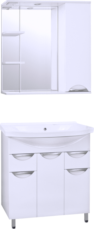 Мебель для ванной комнаты Style Line Жасмин 80 белая