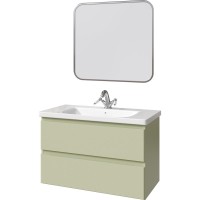 Мебель для ванной комнаты Caprigo Forte 90 подвесная, фисташка