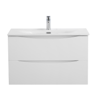 Тумба с раковиной BelBagno Marino-cer-mini 70 подвесная, bianco opaco