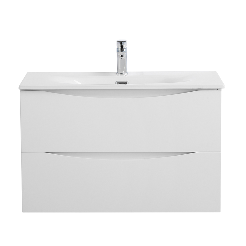 Тумба с раковиной BelBagno Marino-cer-mini 70 подвесная, bianco opaco