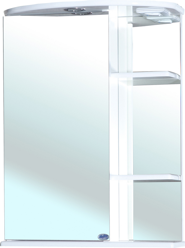 Зеркало-шкаф Bellezza Нарцисс L 55 с подсветкой